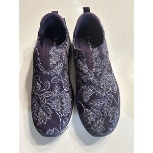 VERA BRADLEY VB Cloud 2 Mile Slip On Womens  Purple Floral Shoe Size 11  NWT